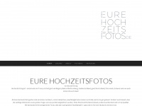 eurehochzeitsfotos.de Webseite Vorschau