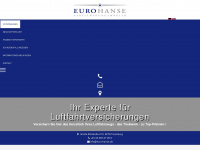 euro-hanse.de Webseite Vorschau