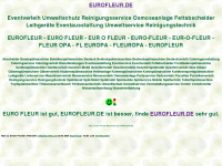 eurofleur.de Webseite Vorschau