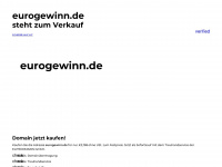 eurogewinn.de Webseite Vorschau