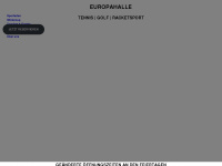 europahalle.at Webseite Vorschau
