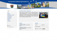 europaverein-ds.de Webseite Vorschau