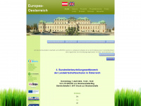 europea-oesterreich.eu Webseite Vorschau