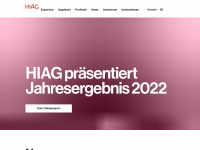 hiag.com Webseite Vorschau