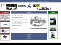 eurotaxi-muellheim.de Webseite Vorschau