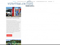 eurotrial.ch Webseite Vorschau