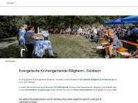 ev-kirche-billigheim.de Webseite Vorschau