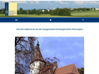 ev-kirche-hemmingen.de Webseite Vorschau