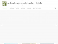 ev-kirchengemeinde-dorlar.de Webseite Vorschau