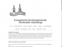 ev-nordwalde-altenberge.de Webseite Vorschau