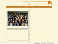 ev-sekundarschule.de Webseite Vorschau