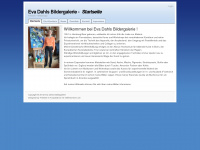eva-dahl.de Webseite Vorschau
