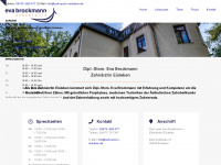 evabrockmann.de Webseite Vorschau