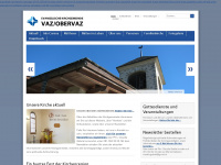 evang-kirche-lenzerheide.ch Webseite Vorschau