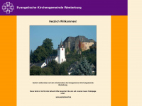 evangelische-kirche-westerburg.de Webseite Vorschau