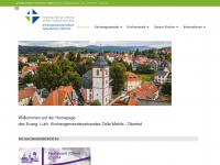 evangelische-kirche-zella-mehlis.de Webseite Vorschau