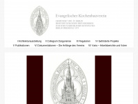 evangelischer-kirchenbauverein.de Webseite Vorschau