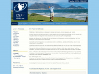 golfen-in-afrika.de Webseite Vorschau