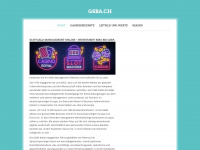 gsba.ch Webseite Vorschau