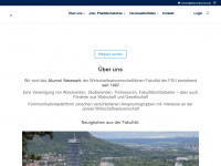 alumni-jenenses.de Webseite Vorschau