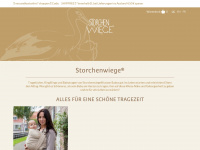 storchenwiege.de Webseite Vorschau