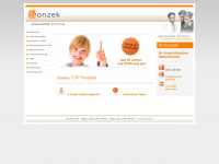 bonzek.de Webseite Vorschau