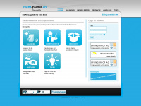 event-planer.ch Webseite Vorschau
