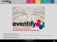 eventify.de Webseite Vorschau