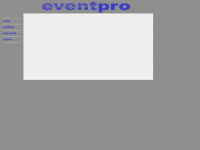 eventpro.ch Webseite Vorschau