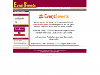 eventsweets.de Webseite Vorschau