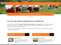eventunion.ch Webseite Vorschau