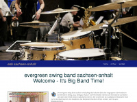 evergreen-swing-band-sachsen-anhalt.de Webseite Vorschau