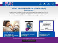 evk.ch Webseite Vorschau