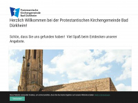 evkirche-bad-duerkheim.de Webseite Vorschau