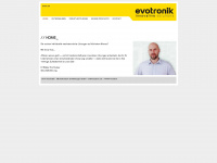 evotronik.at Webseite Vorschau