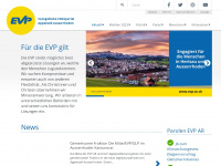 evp-ar.ch Webseite Vorschau