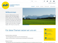 evp-muensingen.ch Webseite Vorschau