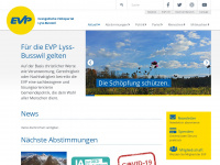 evp-lyss.ch Webseite Vorschau