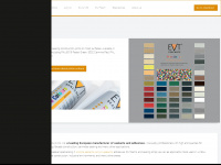 evt-sealants.com Webseite Vorschau