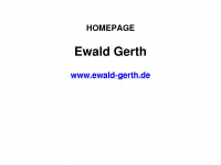 ewald-gerth.de Webseite Vorschau