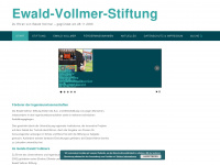 ewald-vollmer-stiftung.de Webseite Vorschau