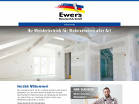 ewers-malerbetrieb.de Webseite Vorschau