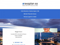 exaplan.ch Webseite Vorschau
