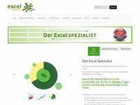 excel-support.ch Webseite Vorschau