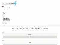 exclusivebottle.ch Webseite Vorschau