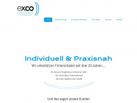 exco-bayern.de Webseite Vorschau