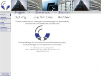 exler-architekt.de Webseite Vorschau