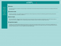 exmpl.de Webseite Vorschau