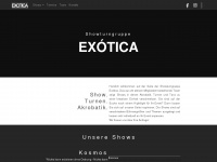 exotica-turnen.de Webseite Vorschau