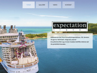 expectation.ch Webseite Vorschau